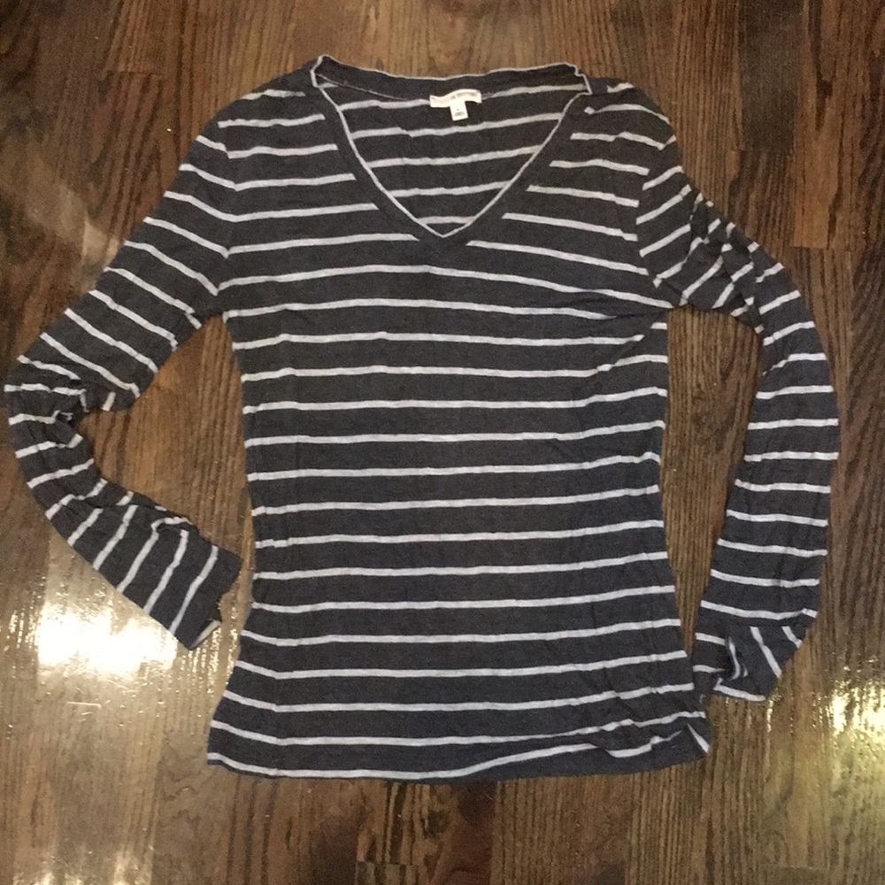 Long sleeve striped shirt